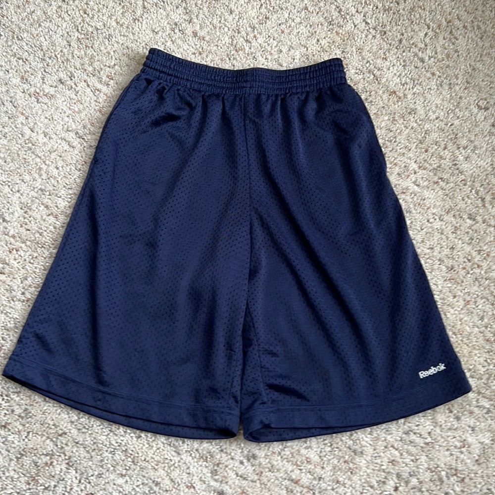 Reebok blue boys athletic shorts size 10/12